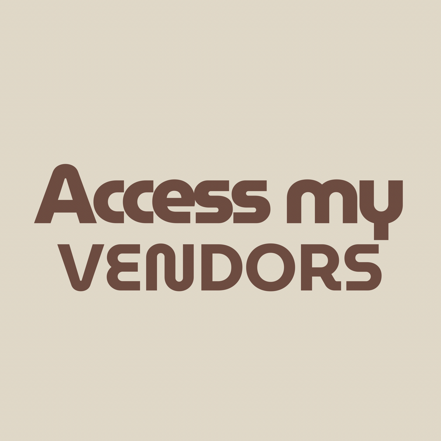 VENDORS