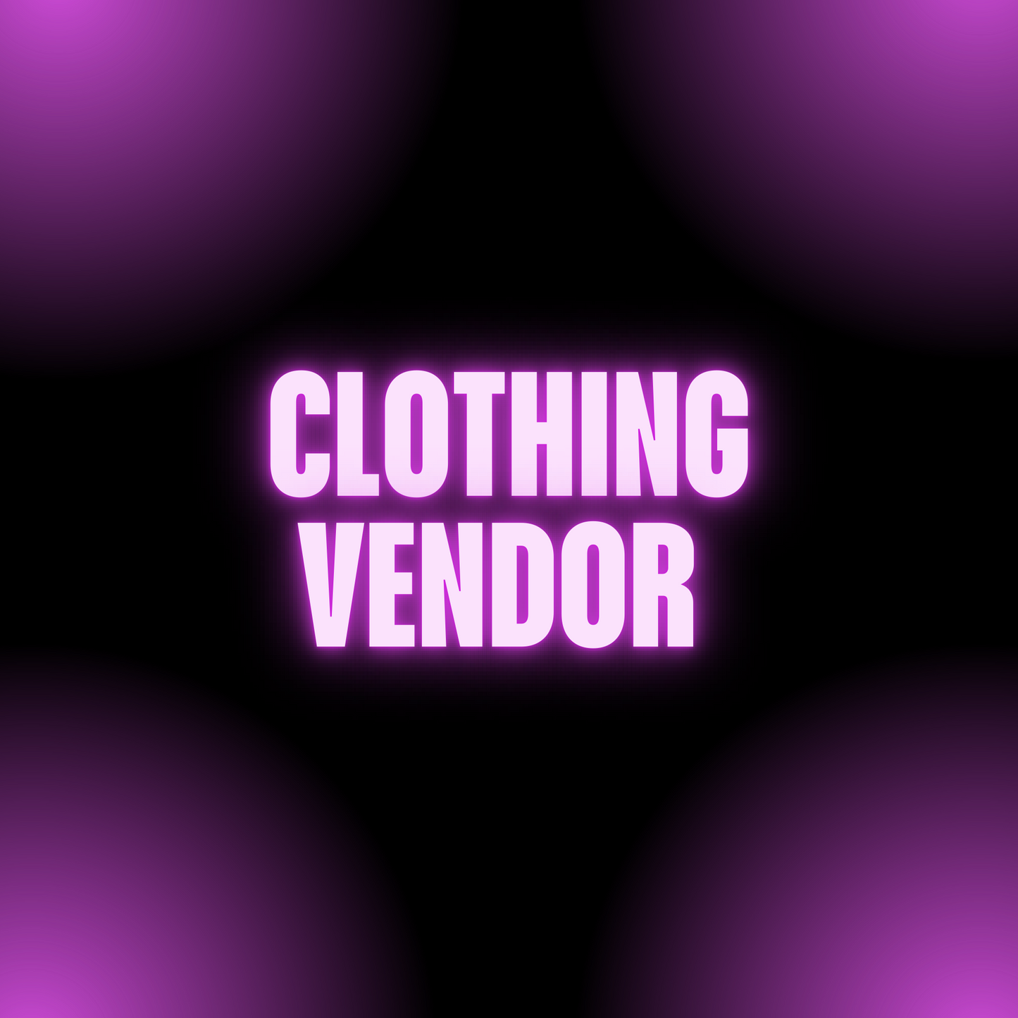 CLOTHING VENDOR